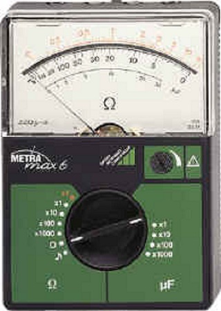  An ohmmeter. 